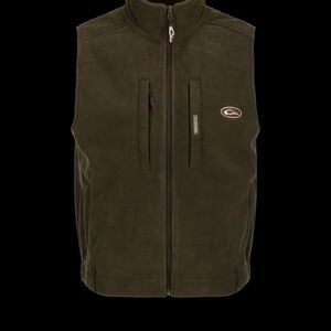 Drake Men's Olive Green Fleece Vest